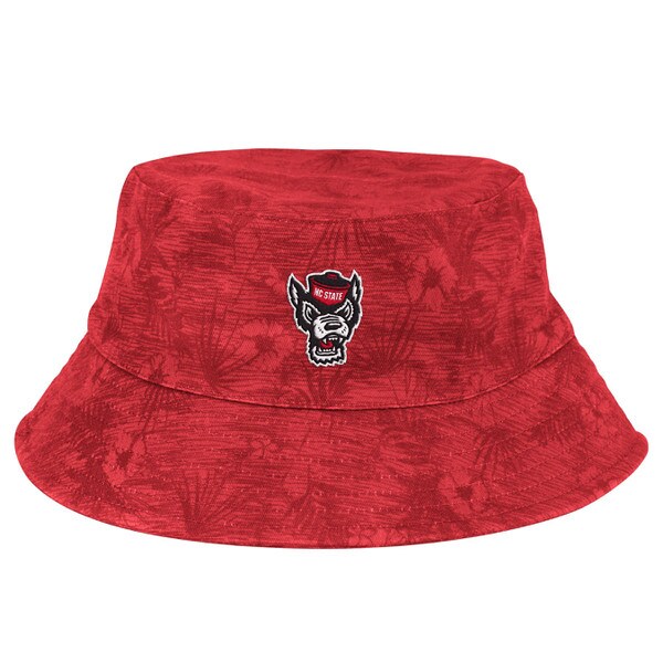 Red Cabana Printed Bucket Hat - Wol